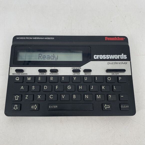Franklin Electronics Other - Franklin Electronics Crossword Puzzle Solver CW-50 Tested Working